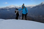 Anello con neve del Monte Gioco da Spettino il 22 marzo 2018 - FOTOGALLERY